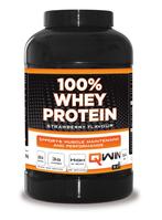 QWIN 100% Whey Protein Strawberry - 2400 gr, Sport en Fitness, Nieuw, Verzenden