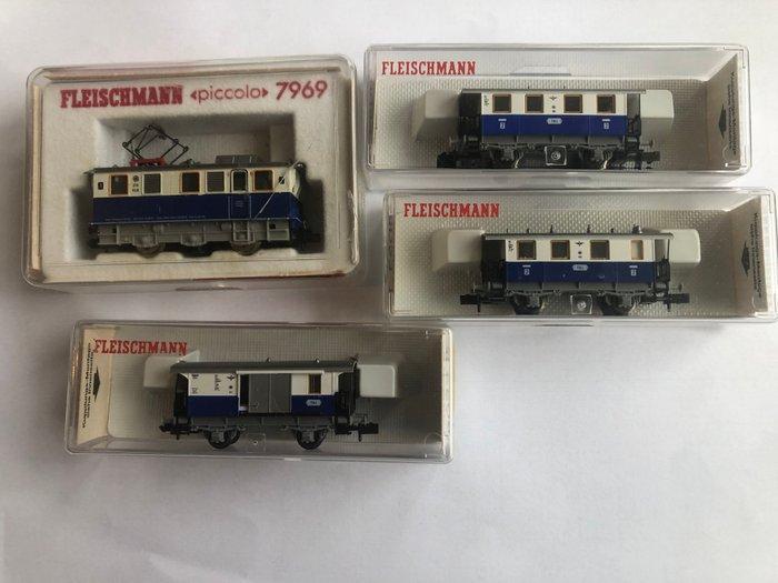 Fleischmann Piccolo N - 7969 - Modeltrein (4) - Ensemble 4, Hobby en Vrije tijd, Modeltreinen | N-Spoor