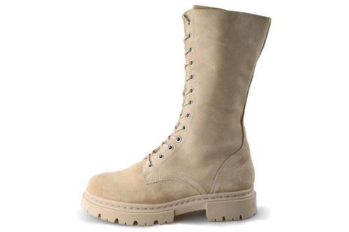 Bullboxer Veterboots in maat 40 Beige | 10% extra korting, Kleding | Dames, Schoenen, Beige, Zo goed als nieuw, Overige typen