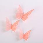 Cake topper decoratie vlinders - muur decoratie met plakkers, Ophalen of Verzenden, Nieuw