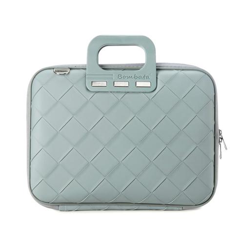 Bombata Intrecciato 13 / 14 inch Laptoptas Vlecht Lichtblauw, Computers en Software, Laptoptassen, Nieuw, Verzenden