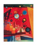 Kunstdruk Wassily Kandinsky - Schweres Rot 40x50cm, Verzenden, Nieuw