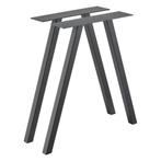 Stalen A tafelpoot set van 2 meubelpoot 70x12x72 cm grijs, Huis en Inrichting, Woonaccessoires | Lijsten, Nieuw, Verzenden