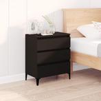 vidaXL Dressoir 60x35x70 cm bewerkt hout zwart, Huis en Inrichting, Kasten | Dressoirs, Verzenden, Nieuw, 50 tot 100 cm, 25 tot 50 cm