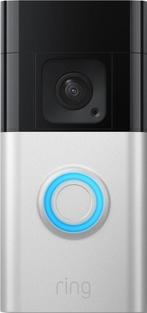 Ring - Battery Video Doorbell Plus 3 - Silver/Black (Wonen), Verzenden, Nieuw