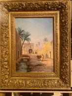 Ernst Huber (1895-1960) - Villaggio arabo, Antiek en Kunst