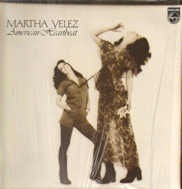 LP gebruikt - Martha Velez - American Heartbeat, Cd's en Dvd's, Vinyl | Rock, Zo goed als nieuw, Verzenden