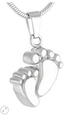 Assieraad, ashanger: voetjes, Sieraden, Tassen en Uiterlijk, Nieuw, Zilver, Overige materialen, Kruis of Symbool