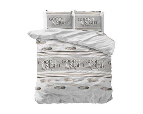 Sleeptime Elegance Good Night Wit, Huis en Inrichting, Slaapkamer | Beddengoed
