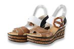 Rieker Sandalen in maat 38 Bruin | 10% extra korting, Kleding | Dames, Schoenen, Bruin, Verzenden, Sandalen of Muiltjes, Zo goed als nieuw