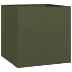 Plantenbak Staal 80cm | Retourdeal | Upgrade je tuin!, Tuin en Terras, Bloembakken en Plantenbakken, Vierkant, Nieuw, Ophalen of Verzenden