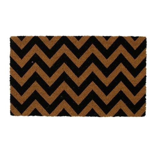 deurmat kokos zig zag 75cm, Tuin en Terras, Deurmatten, Verzenden