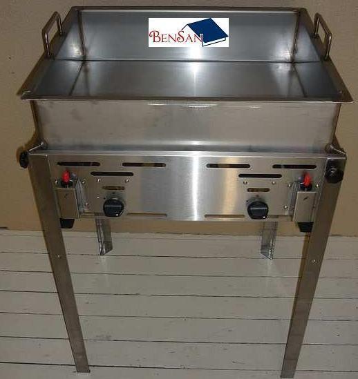 oliebollenbak oliebollen frituur friteuse huur bensan enter, Witgoed en Apparatuur, Frituurpannen, Zo goed als nieuw, 4 liter of meer