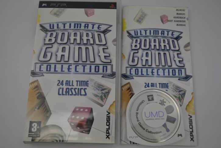 Ultimate Board Game Collection (PSP PAL), Spelcomputers en Games, Games | Sony PlayStation Portable, 1 speler, Zo goed als nieuw