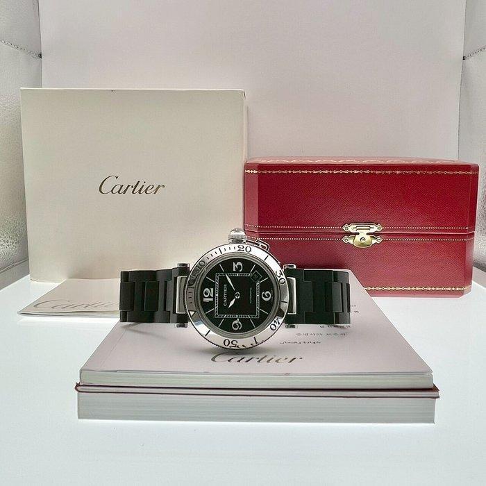 Cartier - Pasha Seatimer - W31077U2 2790 - Heren - 2009, Sieraden, Tassen en Uiterlijk, Horloges | Heren