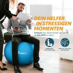 Tresko Fitness bal - Yoga bal - Pilates bal - 65cm - Blauw, Verzenden, Nieuw