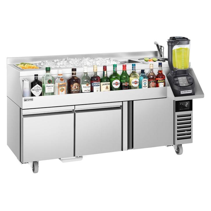 GGM Gastro | Cocktail Bar Station - 1600mm - 235 liter - 1 |, Zakelijke goederen, Horeca | Meubilair en Inrichting, Nieuw in verpakking