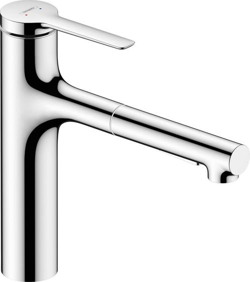 Hansgrohe Zesis M33 ééngreeps keukenkraan 160 met metalen, Doe-het-zelf en Verbouw, Sanitair, Kraan, Nieuw, Chroom, Ophalen of Verzenden
