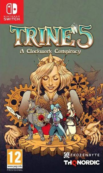 Trine 5 A Clockwork Conspiracy-Standaard (NSW) NIEUW, Spelcomputers en Games, Games | Nintendo Switch, Nieuw, Ophalen of Verzenden
