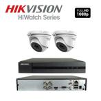 Hikvision set 2 Megapixel FullHD Dome Camera's + 1TB