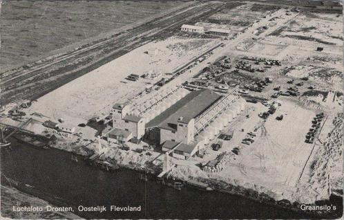 DRONTEN - Luchtfoto Dronten, Oostelijk Flevoland, Verzamelen, Ansichtkaarten | Nederland, Verzenden