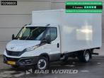 Iveco Daily 35C16 Laadklep Dubbellucht Bakwagen 160PK Airco, Stof, Gebruikt, Euro 6, Iveco