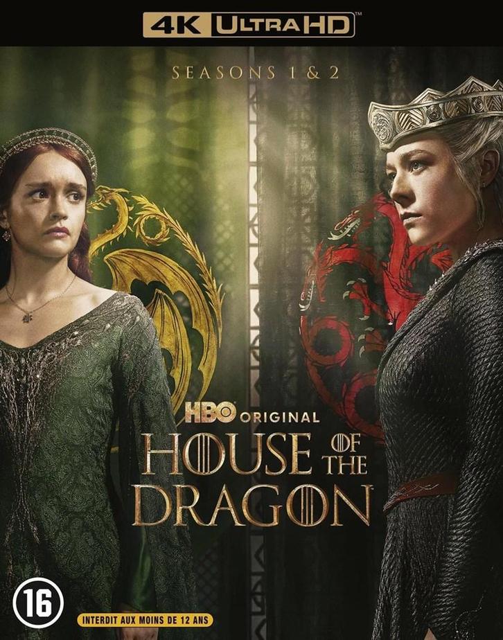 House Of The Dragon - Seizoen 1 - 2 (Blu-Ray Ultra HD), Cd's en Dvd's, Blu-ray, Verzenden