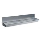Wasbak | Incl. Afvoerplug + Spatscherm | RVS |, Verzenden, Nieuw in verpakking