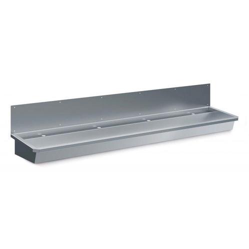Wasbak | Incl. Afvoerplug + Spatscherm | RVS |, Zakelijke goederen, Horeca | Keukenapparatuur, Nieuw in verpakking, Verzenden