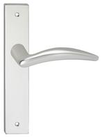 Deurklink Windsor op schild vierkant Blind aluminium, Doe-het-zelf en Verbouw, Verzenden, Nieuw