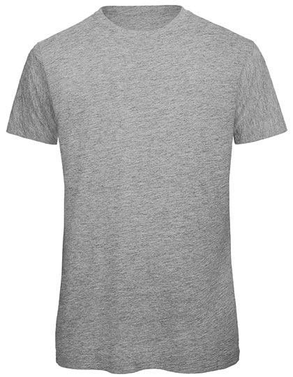 T-shirt B&C Heather Grijs TM 042, Kleding | Heren, T-shirts, Overige kleuren, Nieuw, Overige maten