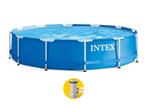 Intex Metal Frame zwembad - 305 x 76 cm - met filterpomp, Nieuw, Verzenden
