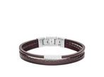 Veiling - Fossil Vintage Casual JF03323040 Herenarmband 185, Nieuw