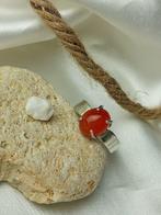 Handgemaakt zilveren ring 925 met topkwaliteit Cornelian,