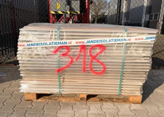 Schadepartij 318 Knauf Brio 18+10mm WF vloerelement +, Doe-het-zelf en Verbouw, Isolatie en Afdichting, Vloerisolatie, Nieuw, Overige materialen