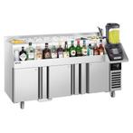 GGM Gastro | Cocktail Bar Station - 1600mm - 235 liter - 3 |, Zakelijke goederen, Horeca | Meubilair en Inrichting, Verzenden