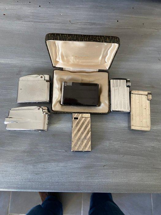 Zonder Minimumprijs - Zakaansteker - Staal (roestvrij) - (6), Verzamelen, Rookartikelen, Aanstekers en Luciferdoosjes