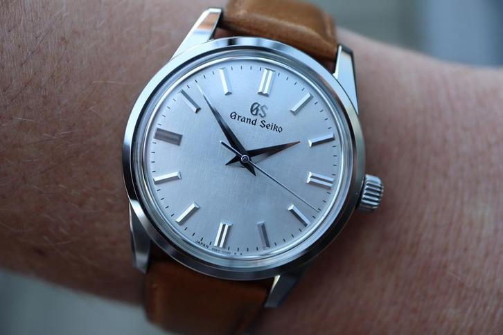 Horloge Grand Seiko Elegance Collection 10/2023 Full set, Sieraden, Tassen en Uiterlijk, Horloges | Heren, Leer, Zo goed als nieuw