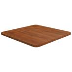 vidaXL Tafelblad vierkant 40x40x1,5cm behandeld eiken, Verzenden, Nieuw