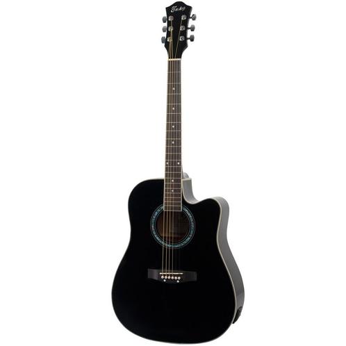 Fazley FE118CBK elektrisch-akoestische westerngitaar zwart, Muziek en Instrumenten, Snaarinstrumenten | Gitaren | Elektrisch, Verzenden