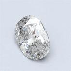 1 pcs Diamant (Natuurlijk) - 1.00 ct - Ovaal - G - P1 -, Nieuw