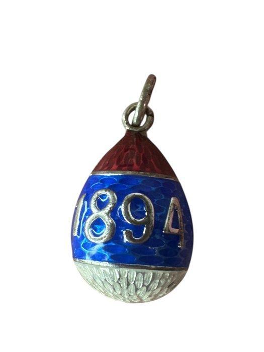 Zonder Minimumprijs - Hanger Zilver - Russian Imperialstyle, Sieraden, Tassen en Uiterlijk, Antieke sieraden