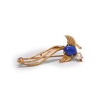 Broche - 18 karaat Geel goud, Sieraden, Tassen en Uiterlijk, Antieke sieraden