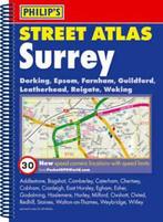 Philips street atlas: Surrey: Dorking, Epsom, Guildford,, Gelezen, Verzenden