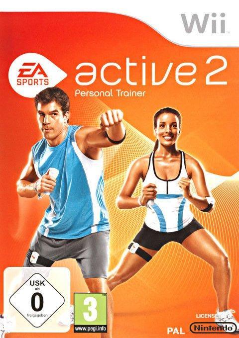 Wii EA Sports Active 2, Spelcomputers en Games, Games | Nintendo Wii, Zo goed als nieuw, Verzenden