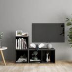 vidaXL Tv-meubelen 2 st 72x35x36,5 cm spaanplaat hoogglans g