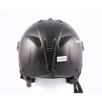 60 61 62 skihelm/snowboardhelm ALPINA CUSNA VISOR, Black, ve, Verzenden, Gebruikt