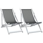 Aluminium Strandstoelen - Retourdeal - Comfortabel!, Tuin en Terras, Tuinstoelen, Ophalen of Verzenden, Nieuw, Textileen