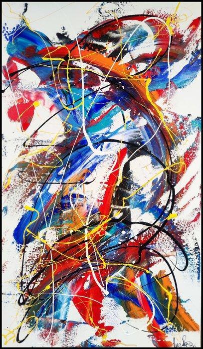 Luc Mora - En avant - XXL, Antiek en Kunst, Kunst | Designobjecten