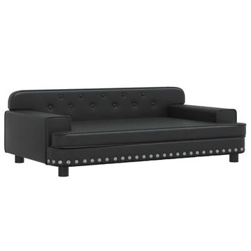 Luxe Kunstleren Hondenmand - Retourdeal - 90x53cm - Zwart beschikbaar voor biedingen